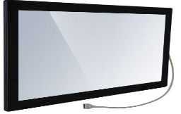 Curved SAW touchscreen